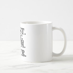 Caneca De Café Da "caneca de café melhor mamã do cão nunca"
