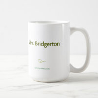Da "caneca Sra. Bridgerton" de Julia Quinn