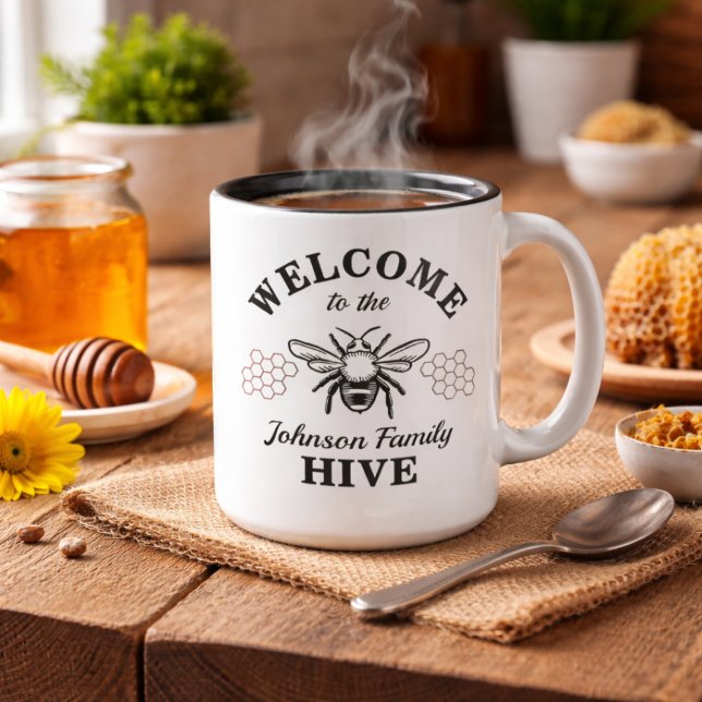 Caneca de Café da Casa de Campo Bem-vindo à Nossa  (Criador carregado)