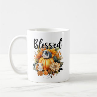 Caneca de café da cobaia de ação de graças persona