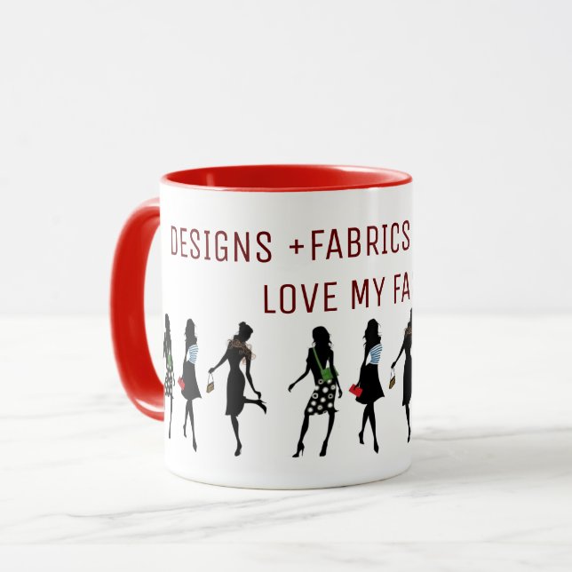 CANECA DE CAFÉ DA COLEÇÃO SHOPPING QUEEN (Frente Esquerda)