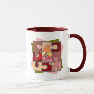 Caneca de café da consciência do autismo
