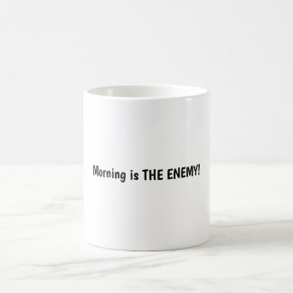 Caneca de Café da Coruja da Noite Engraçada Manhã