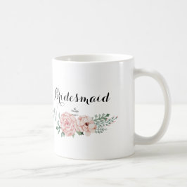 Caneca de café da dama de honra