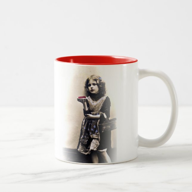 Caneca de café da diva da rabanada (Direita)