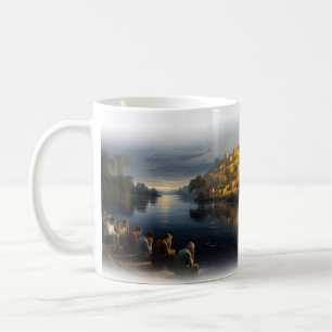 Caneca De Café Da Dor ao Júbilo às Margens do Rio Mug