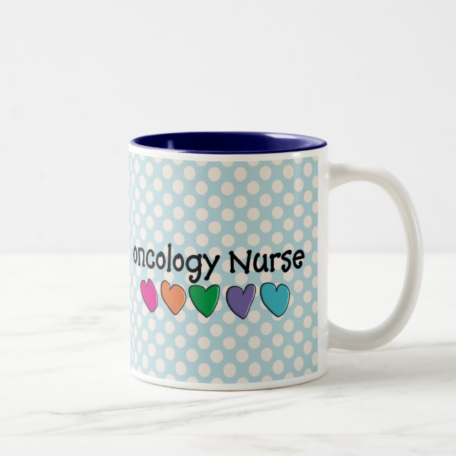 Caneca de café da enfermeira da oncologia (Direita)