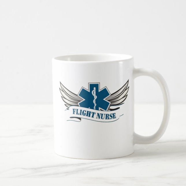 Caneca de café da enfermeira do vôo (Direita)