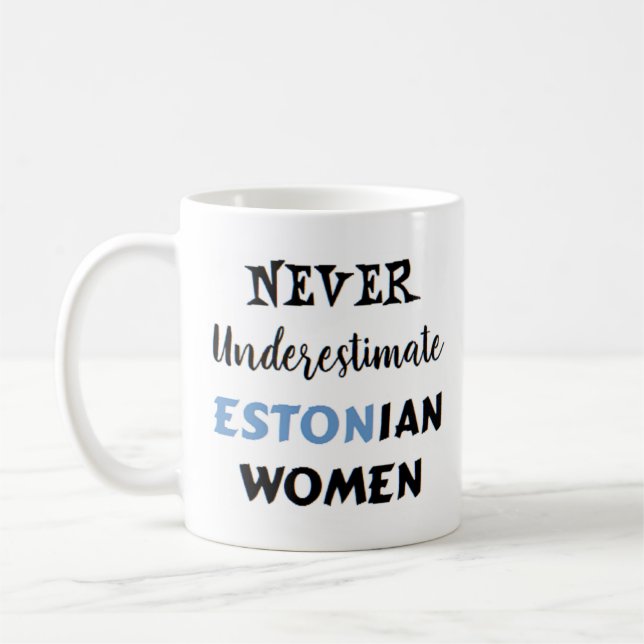 caneca de café da estônia (Esquerda)