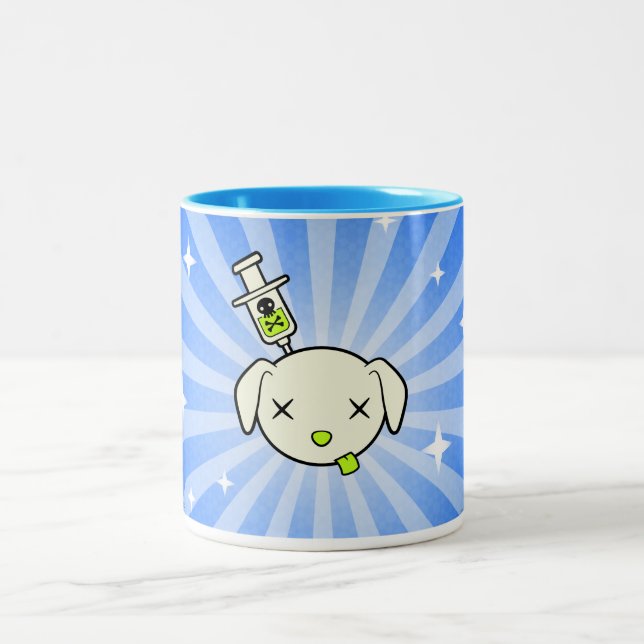 Caneca de café da explosão do ponto de entrada - (Centro)