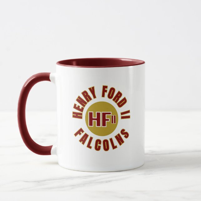 Caneca de café da Henry Ford II High School (Michi (Esquerda)