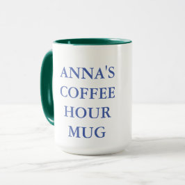 Caneca de café da igreja com cruz