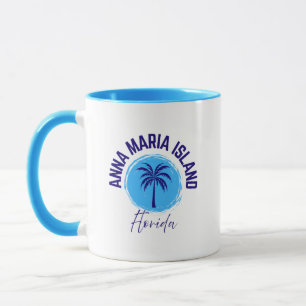 Caneca de café da Ilha Anna Maria Flórida