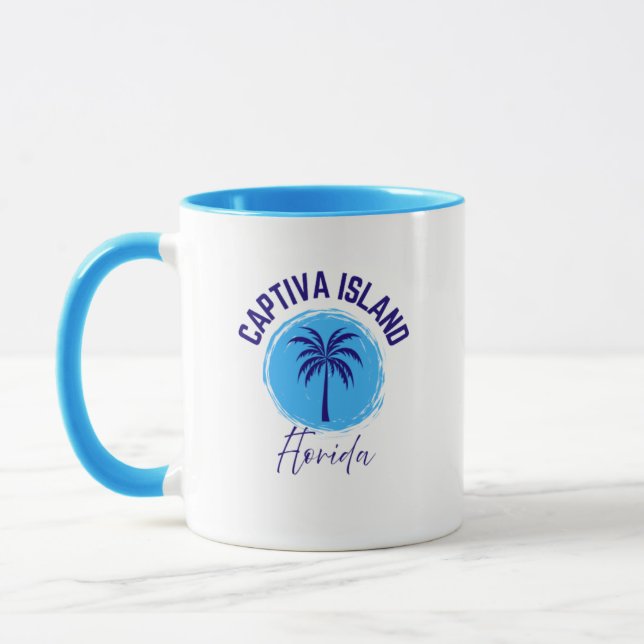 Caneca de Café da Ilha Captiva Flórida (Esquerda)