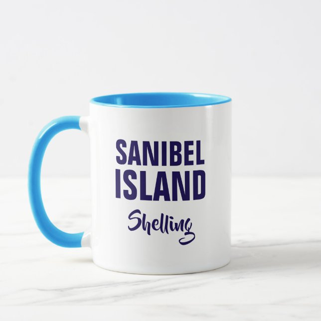 Caneca de Café da Ilha de Sanibel Flórida (Esquerda)