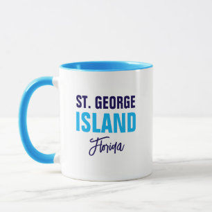 Caneca de café da Ilha de St. George Flórida