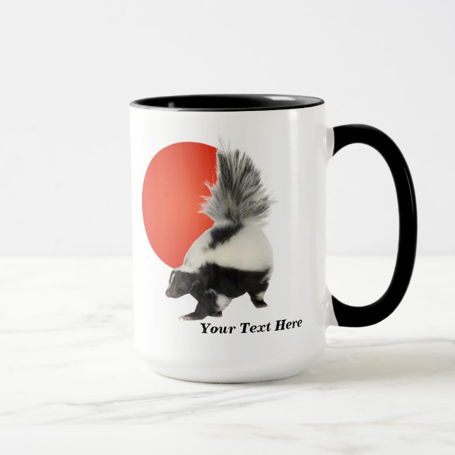 Caneca de café da jaritataca - tome uma ruptura! (Direita)