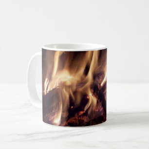 Caneca de café da lareira