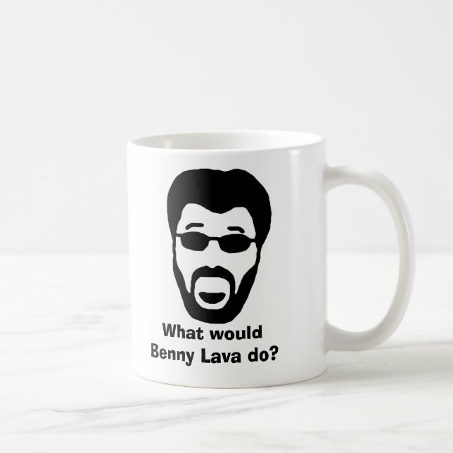 Caneca de café da lava de Benny (Direita)