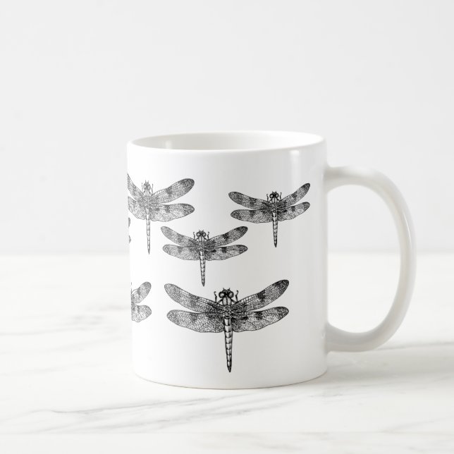 Caneca de café da libélula (Direita)