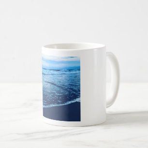 Caneca de café da linha costeira