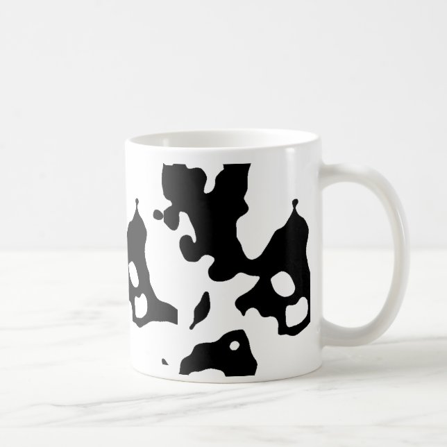 Caneca de café da mancha da tinta (Direita)