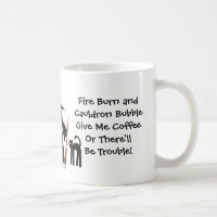 Dá-me café ou haverá problemas! Witch Mug