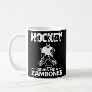 Caneca De Café Dá-Me Um Hockey Engraçado De Zambonista