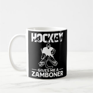 Caneca De Café Dá-Me Um Hockey Engraçado De Zambonista