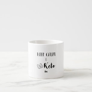 Caneca de café da motivação do Keto para Dieters