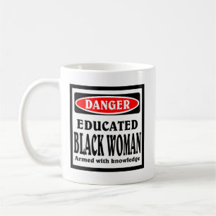 Caneca de café da Mulher Negra.