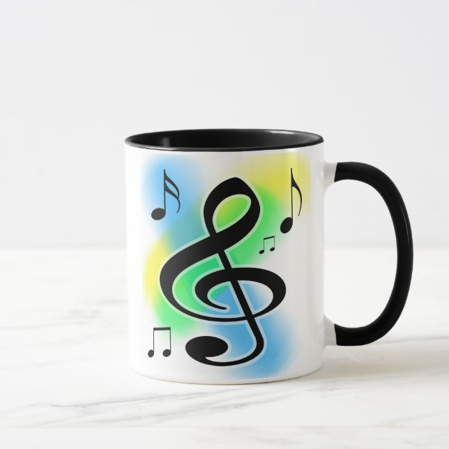 Caneca de café da música (Direita)