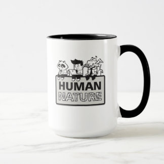 Caneca de café da natureza humana