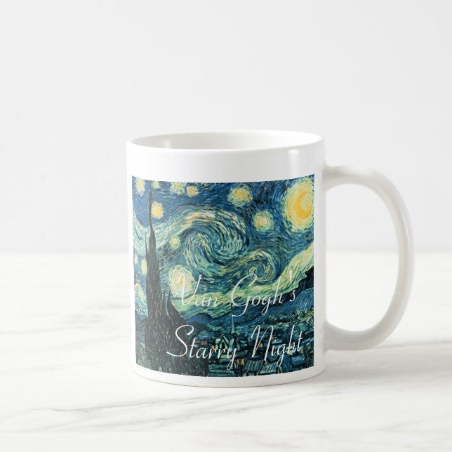 Caneca de café da noite estrelado (Direita)