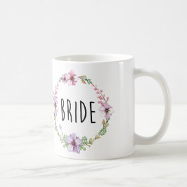 Caneca de café da noiva