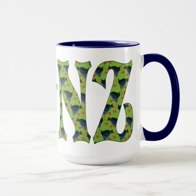Caneca de Café da Nova Zelândia (Direita)