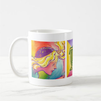 Caneca de café da onça - onça com policromo & o