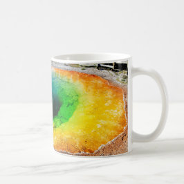 Caneca de café da piscina da corriola