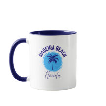 Caneca de Café da Praia da Madeira Flórida