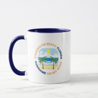 Caneca de Café da Praia de Clearwater Flórida