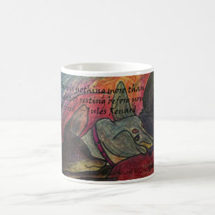 Caneca de café da preguiça pelo estúdio Burke