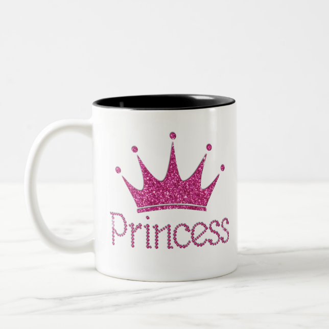 Caneca de café da princesa Coroa (Esquerda)