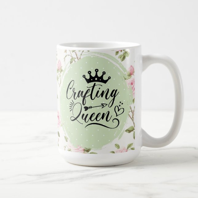 Caneca de Café da Rainha da Criação (Direita)
