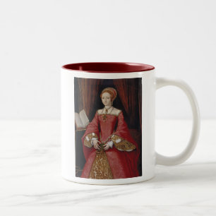 Caneca de café da rainha Elizabeth