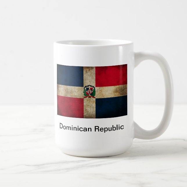 Caneca de café da República Dominicana (Direita)