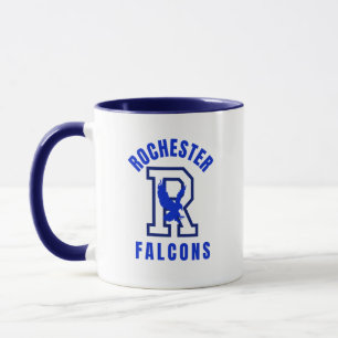 Caneca de café da Rochester High School Michigan