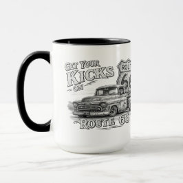Caneca de Café da Rota 66