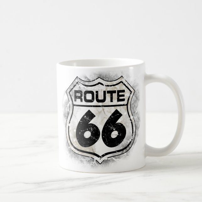 Caneca de café da rota 66 (Direita)