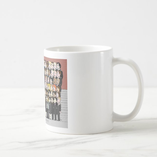 Caneca de café da seção J (Direita)