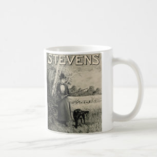 Caneca de café da senhora Arma Anúncio do